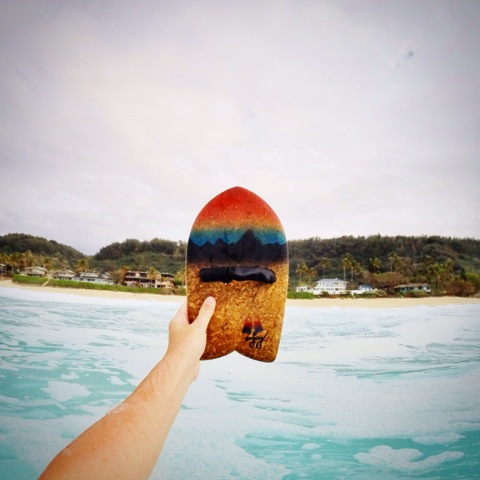 Body surfing hand plane patagonia top